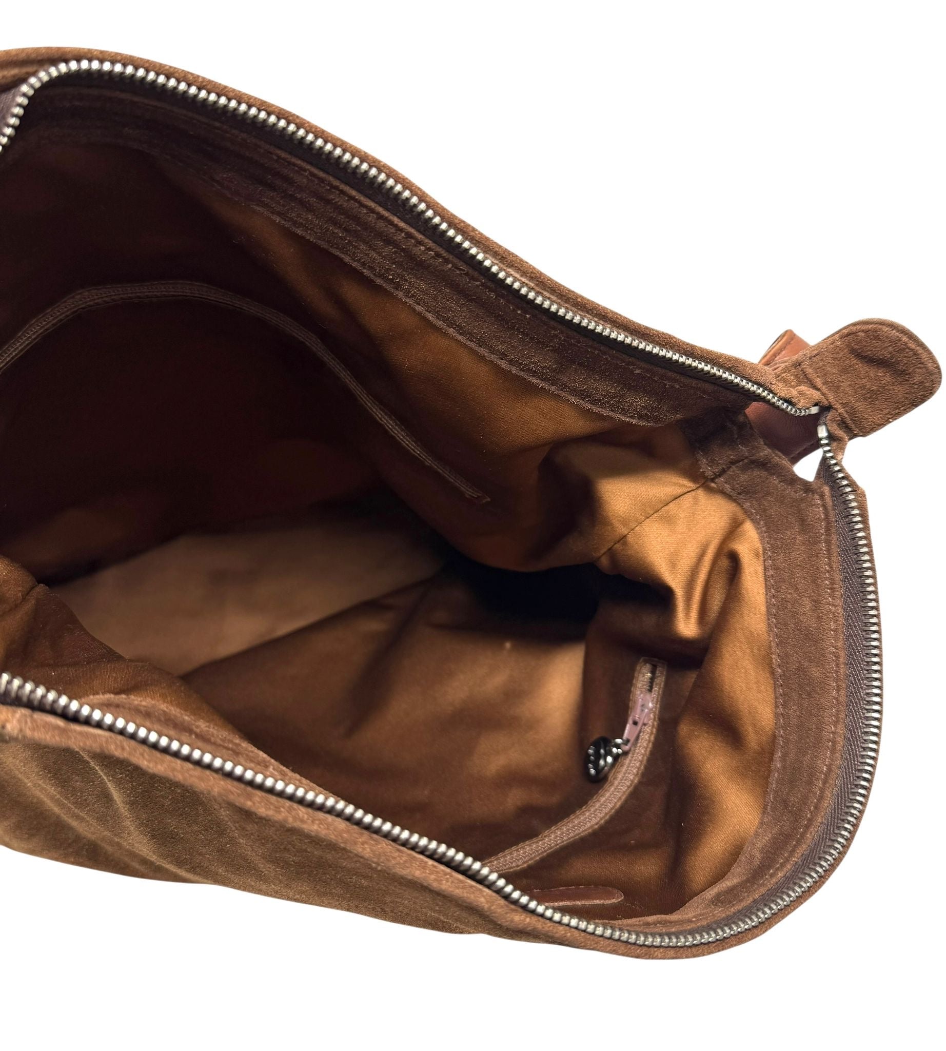 Fendi Brown Calf-hair Chef Bag