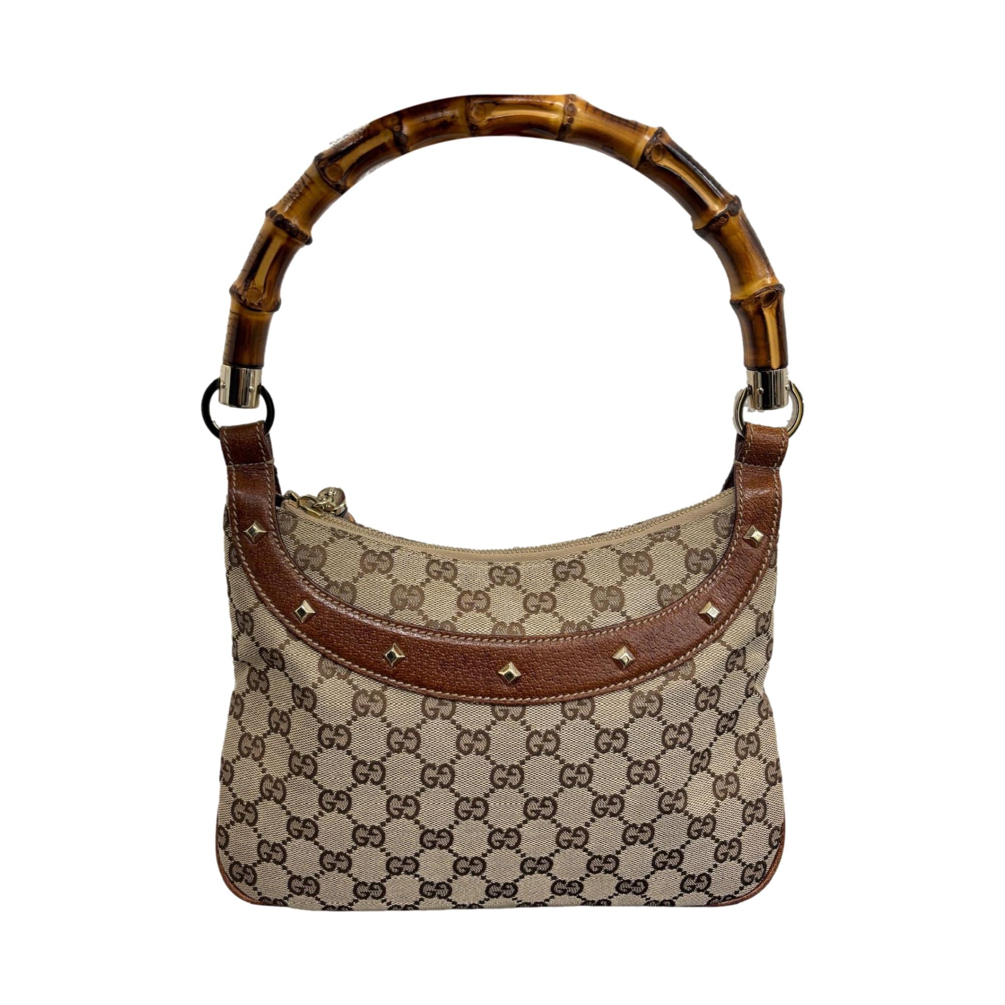 Gucci Brown Bamboo Mini Bag