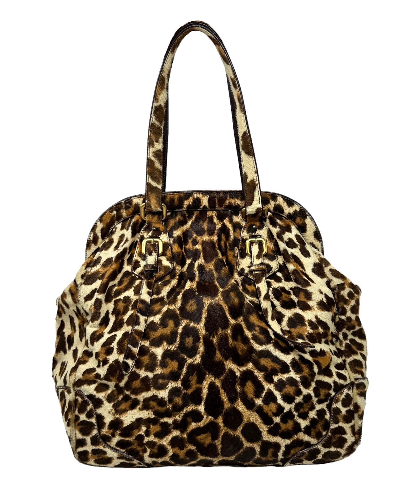 Prada Cheetah Print Shoulder Bag