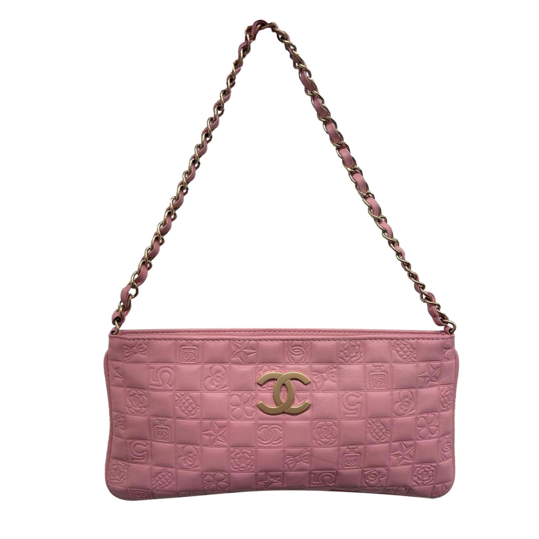 Chanel Pink Charm Chain Bag