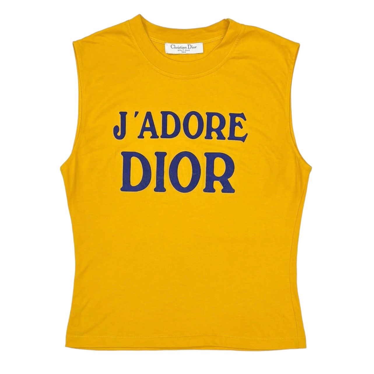 J'Adore Dior Yellow Logo Tank – Treasures of NYC