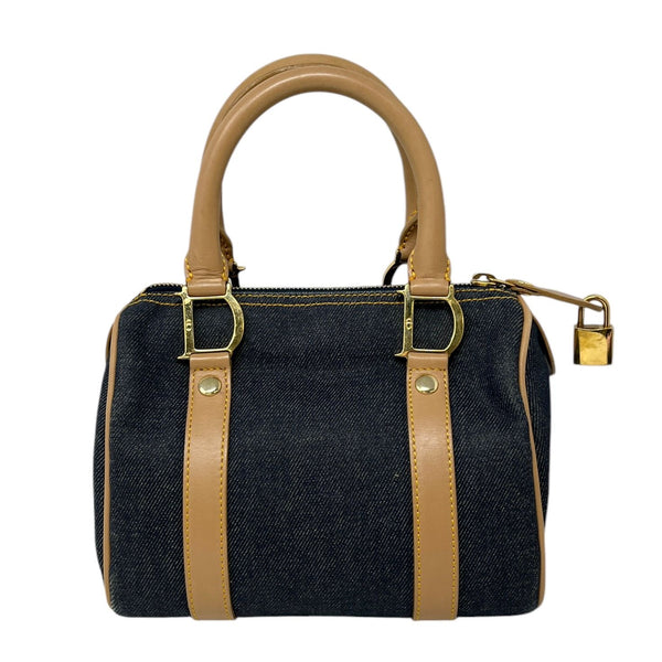 Dior Mini Denim Bowler Bag