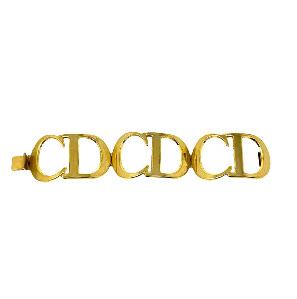 Dior Gold Jumbo Cuff