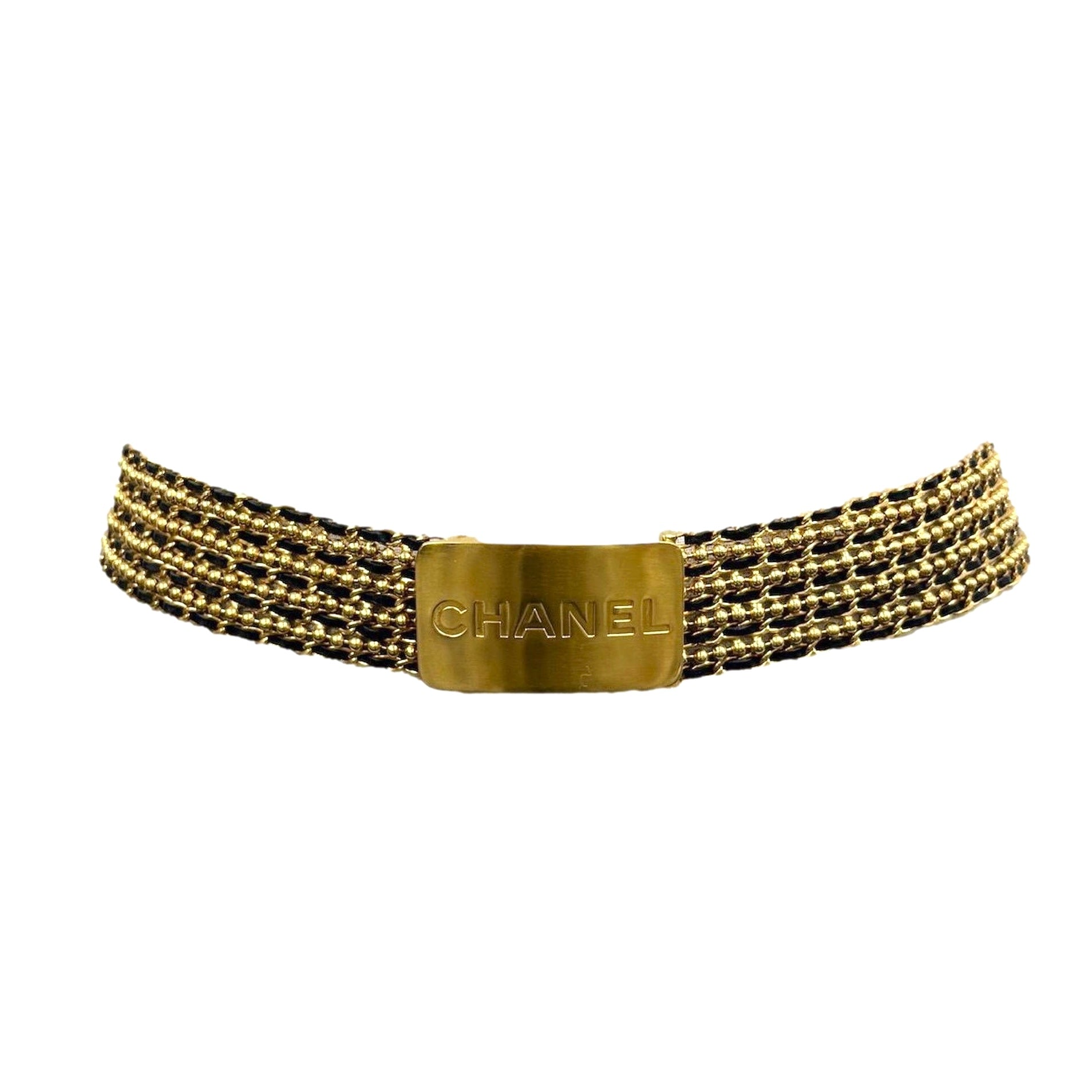 Chanel Gold Multi Chain Belt