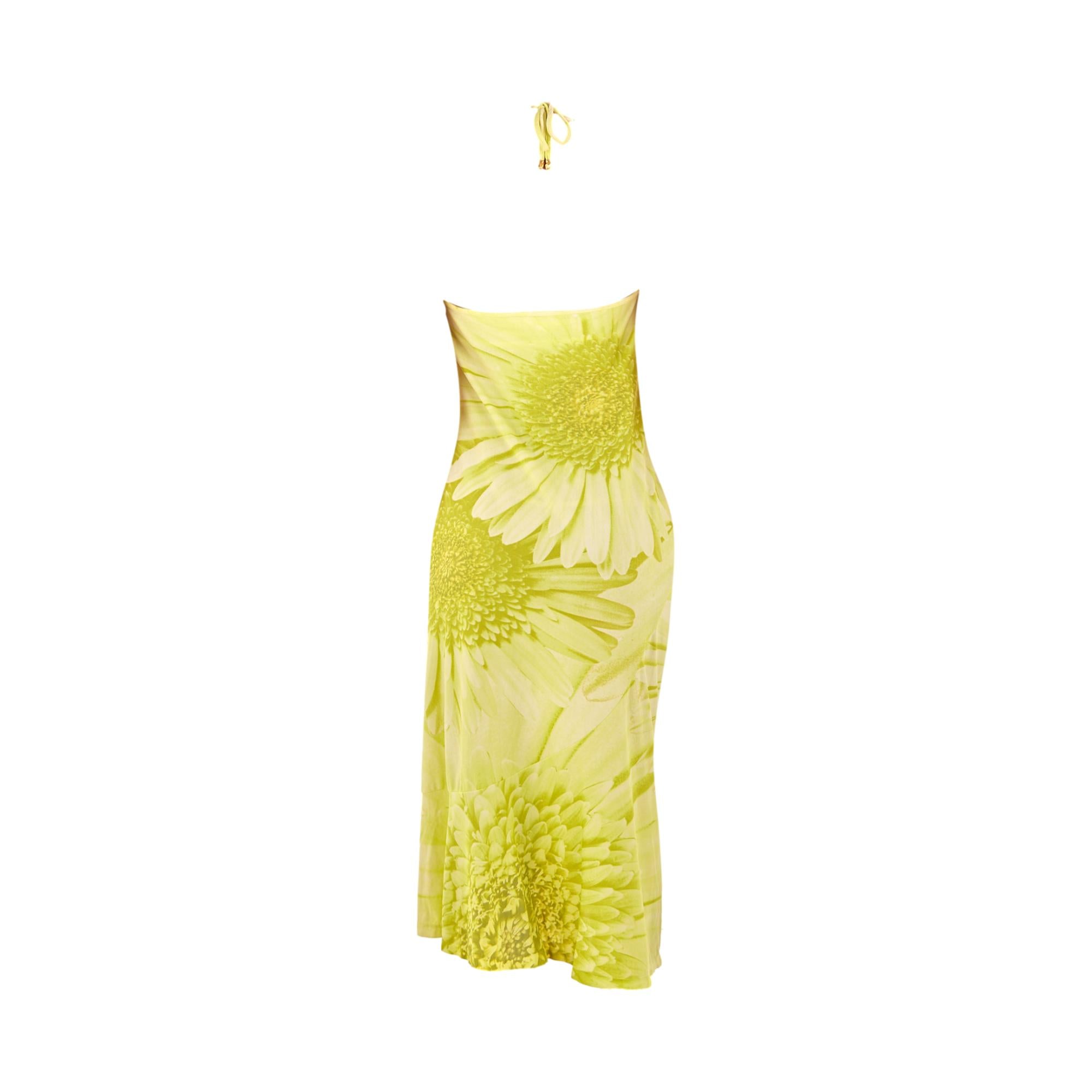 Roberto Cavalli Green Floral Dress Treasures of NYC Roberto Cavalli Green Floral Dress Treasures of NYC