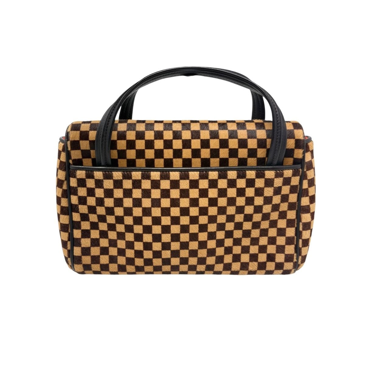 Louis Vuitton Damier Calf-hair Top Handle