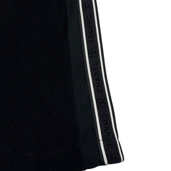 Chanel Black Logo Trim Sport Bottoms