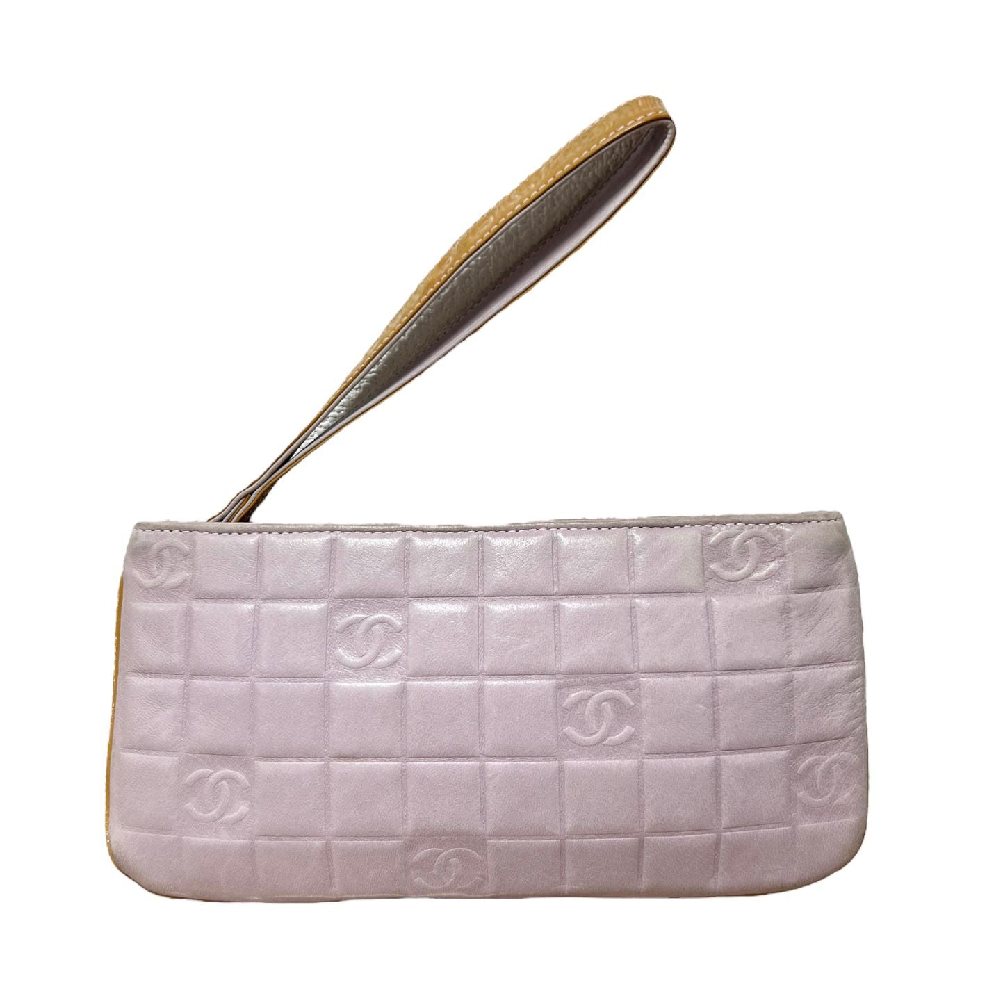 Chanel Lavender Mini Wristlet
