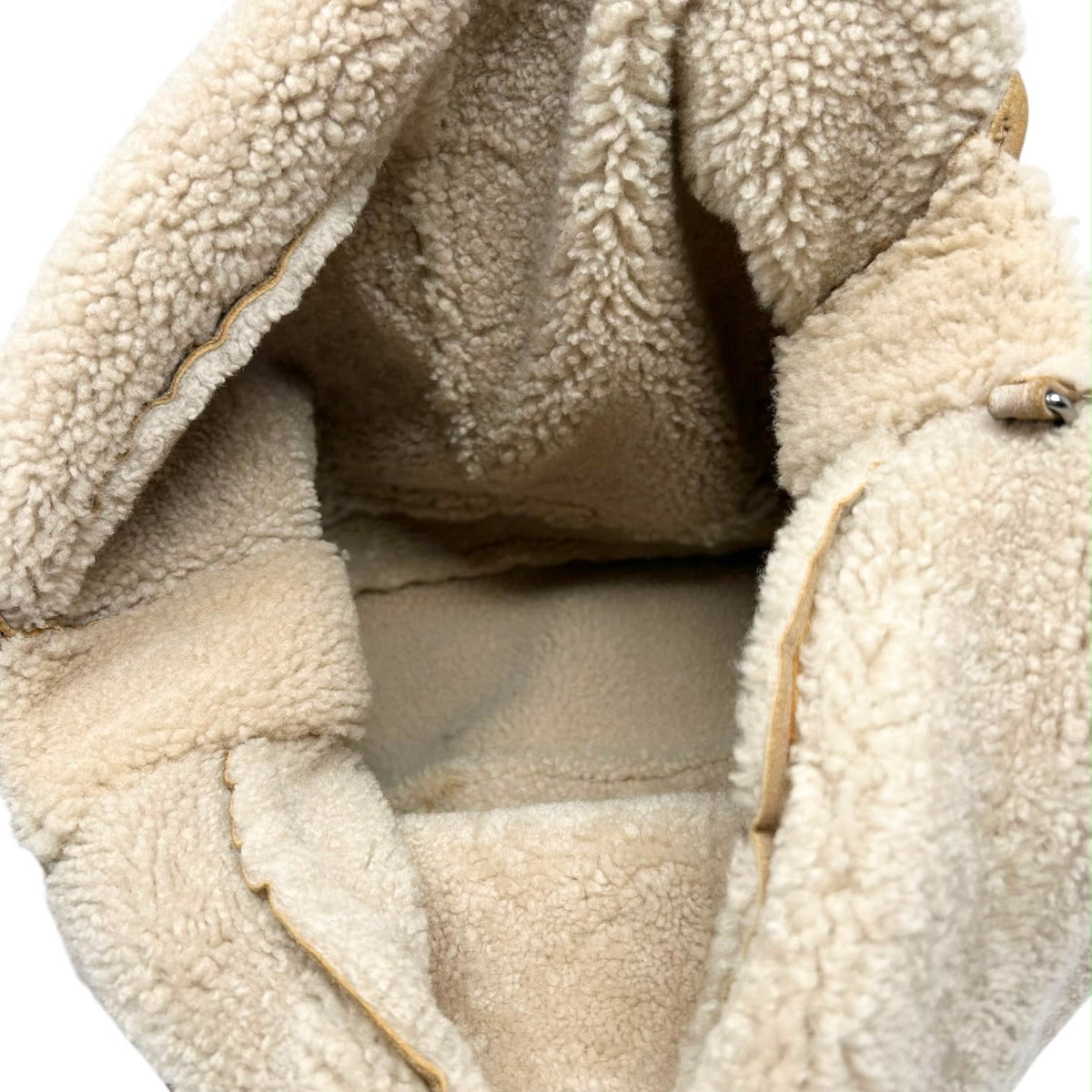 Prada Shearling Shoulder Bag