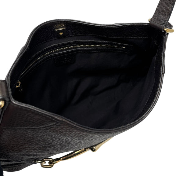 Gucci Brown Horse Bit Shoudler Bag