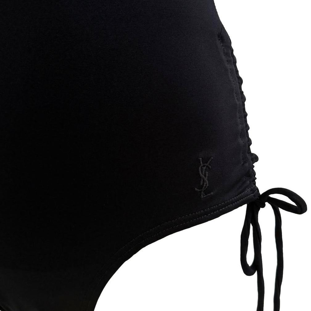 YSL Black Tie Logo One Piece