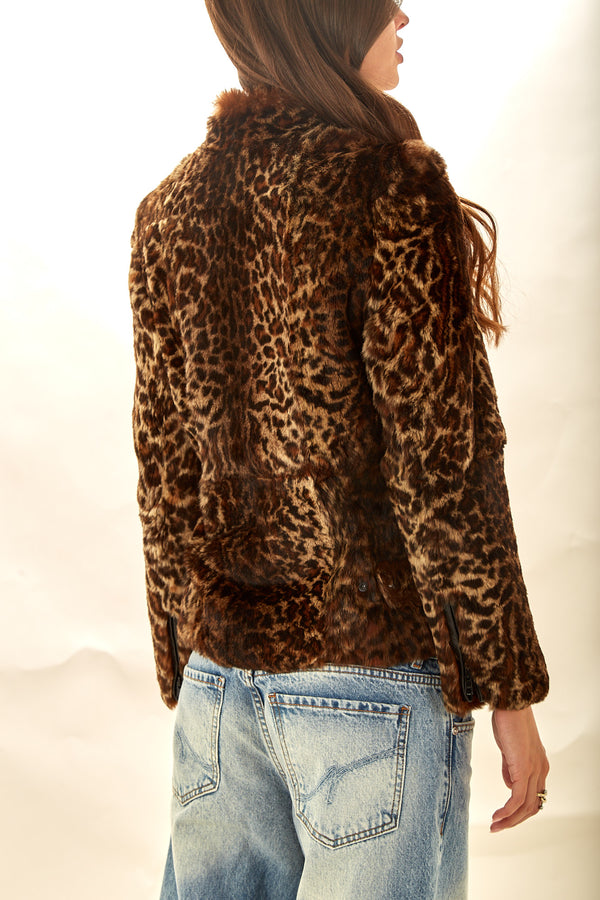Sonia Rykiel Cheetah Fur Jacket