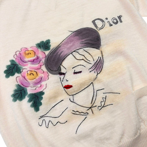 Dior Paris Long Sleeve Top