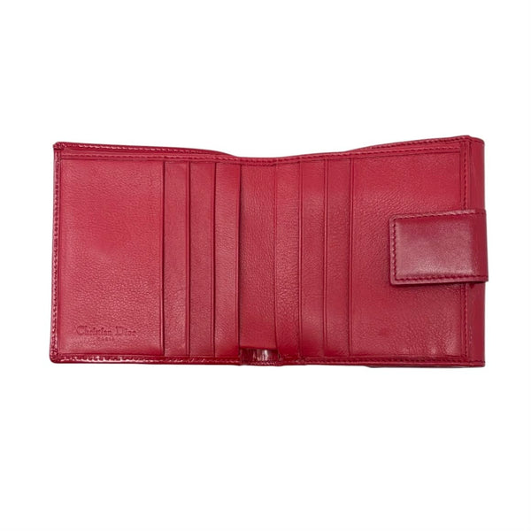 Dior Red Bondage Wallet
