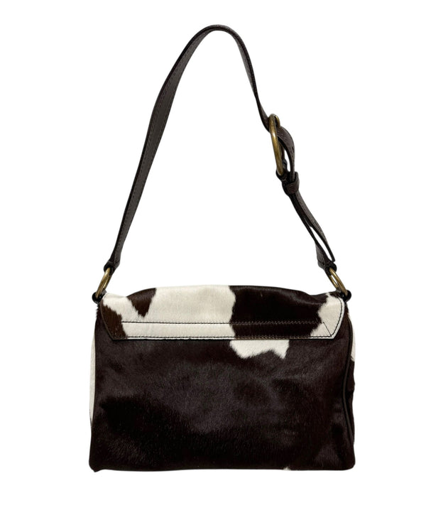 Miu Miu Cow Logo Shoulder Bag