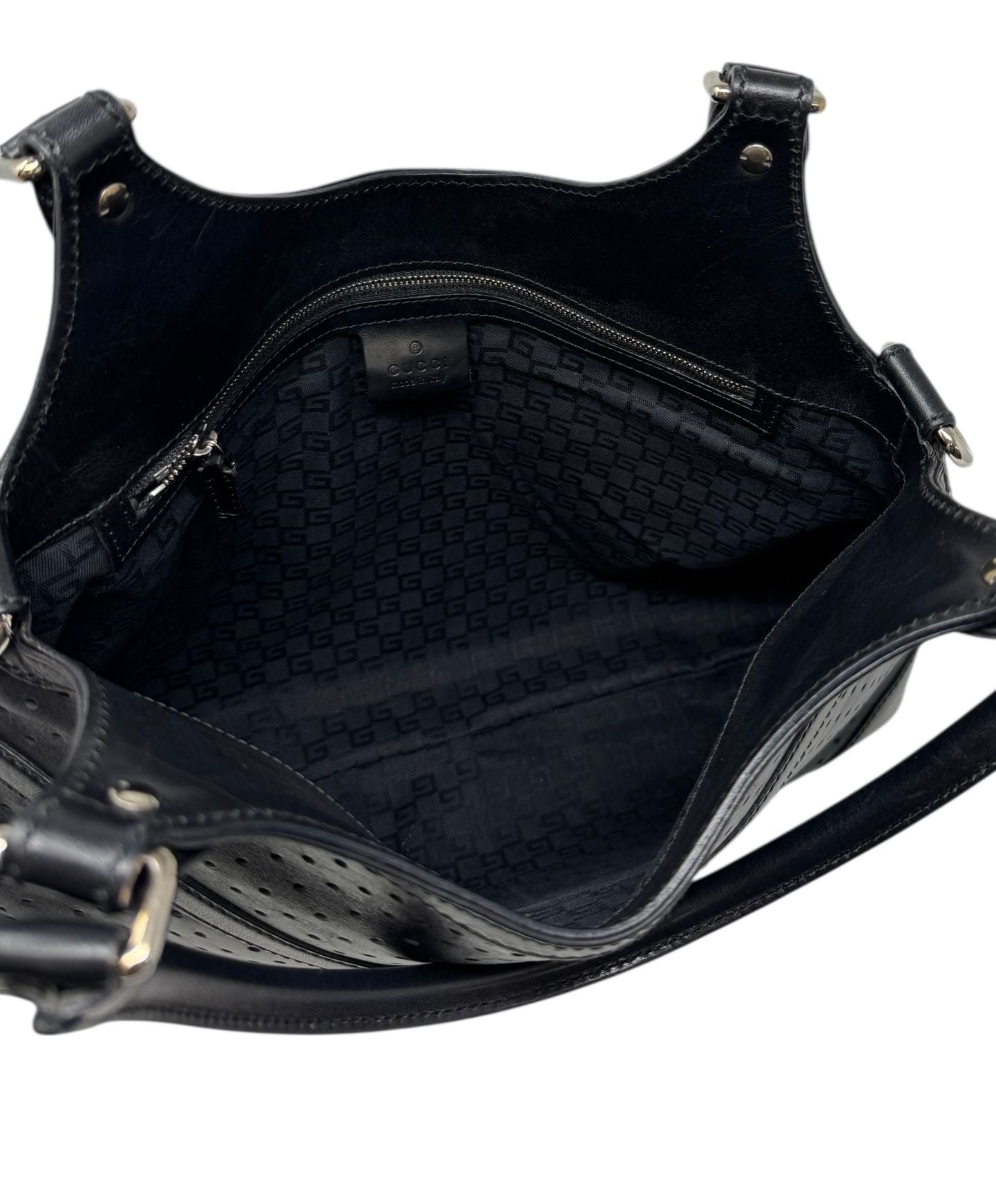 Gucci Black Logo Shoulder Bag