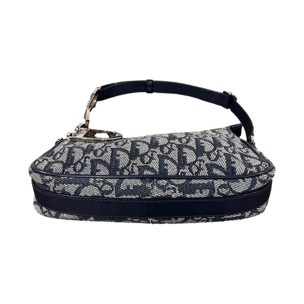 Dior Logo Canvas Shoulder Bag