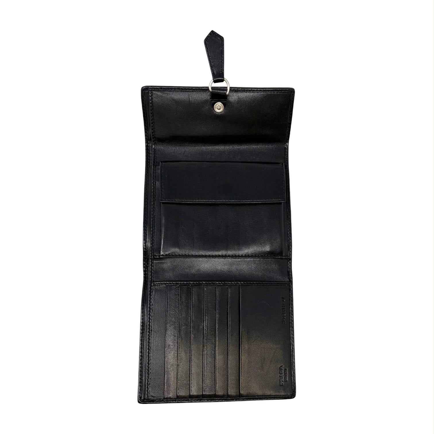 Prada Giraffe Calf-Hair Wallet