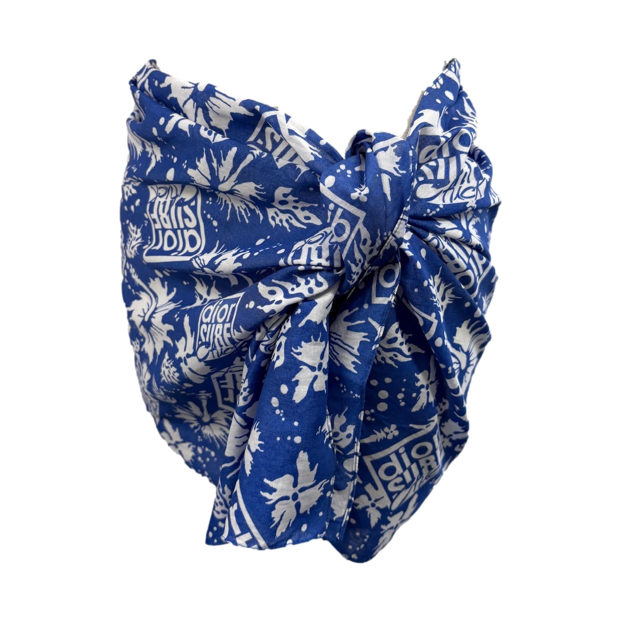 Dior Surf Print Scarf