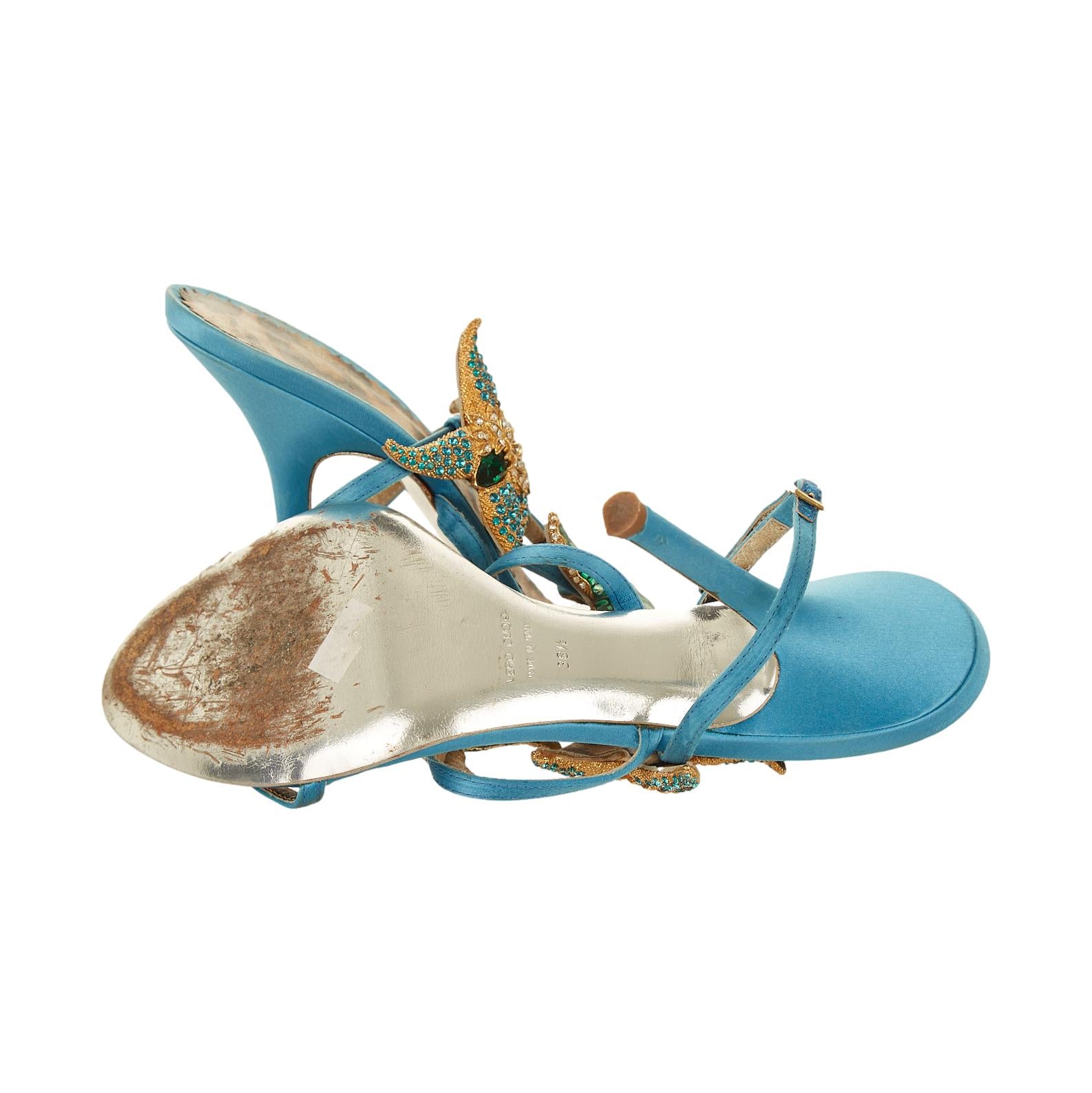Cavalli Rhinestone Starfish Heels – Treasures of NYC