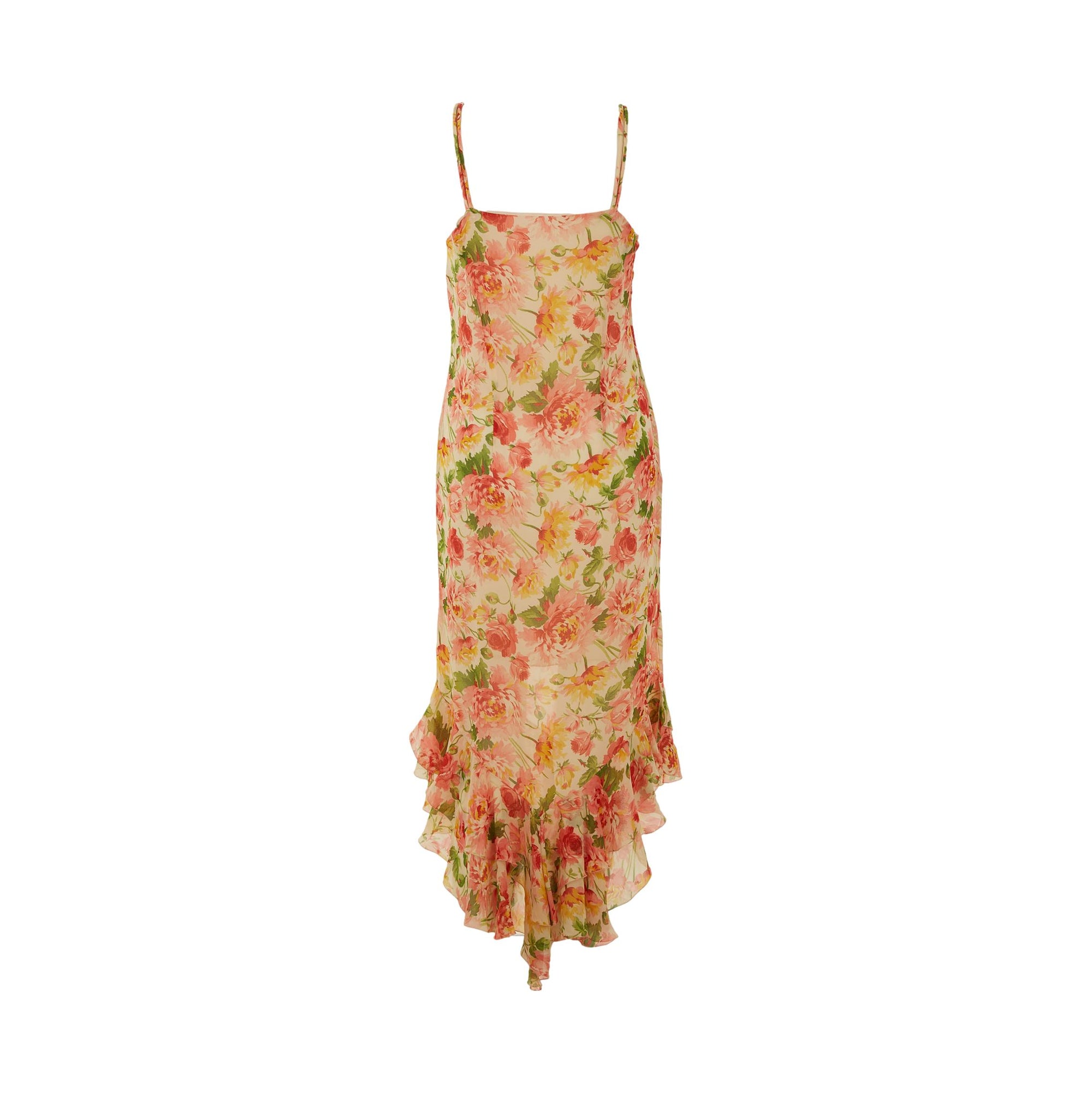 dior ruffle detail silk dress Christian Dior Black Sleeveless Beaded Ruffle Trim Dress This timelessly elegant sleeveless dress from Christian Dior features a glass beaded trim and asymmetric ruffle detail. Crafted in Italy from a silk