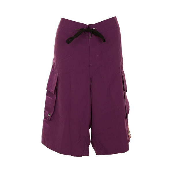 Galliano Purple Cargo Shorts