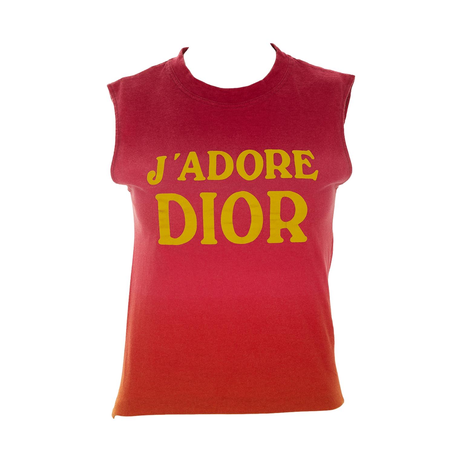 Dior J'Adore Ombre Logo Tank – Treasures of NYC