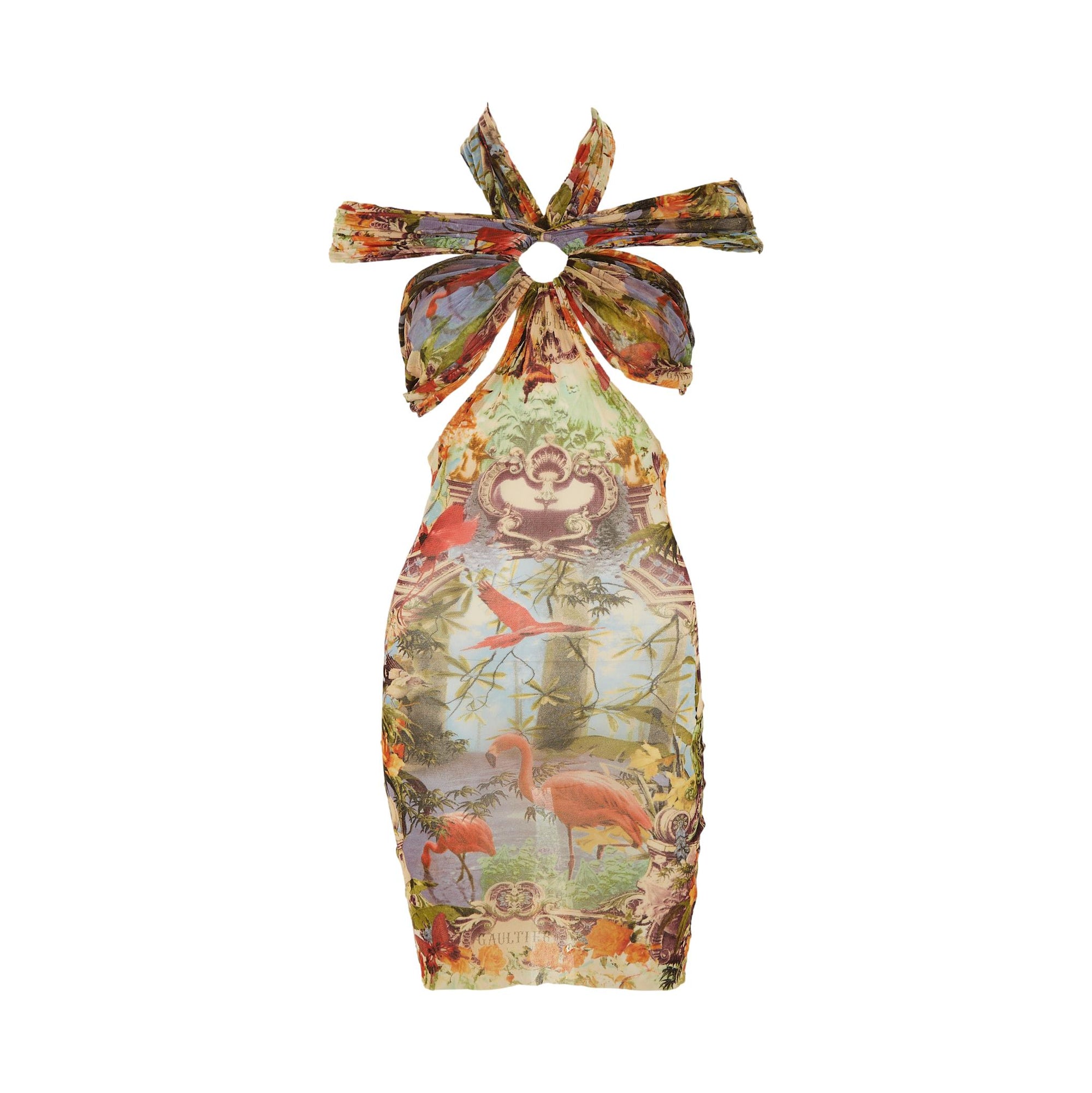 Jean Paul Gaultier Flamingo Mini Dress Treasures of NYC Jean Paul Gaultier Flamingo Mini Dress Treasures of NYC