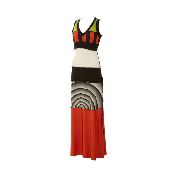 Jean Paul Gaultier Mixed Material Dress