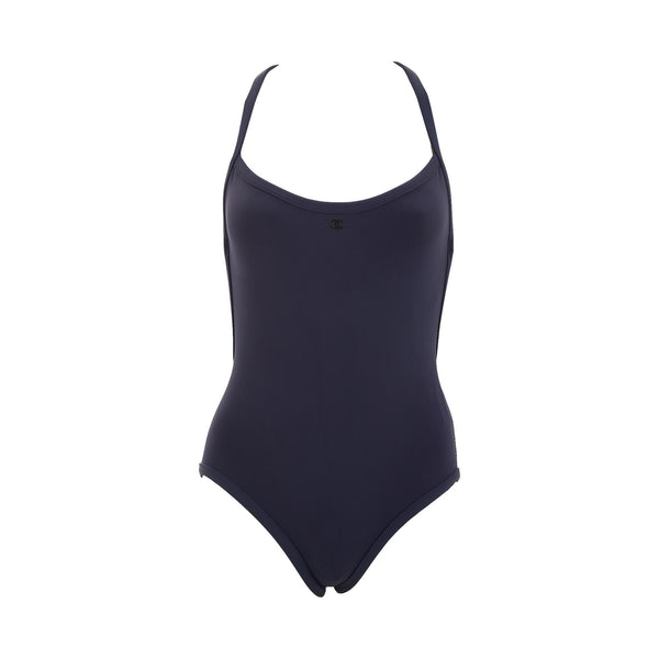 Chanel Navy Blue Logo One Piece – Treasures of NYC