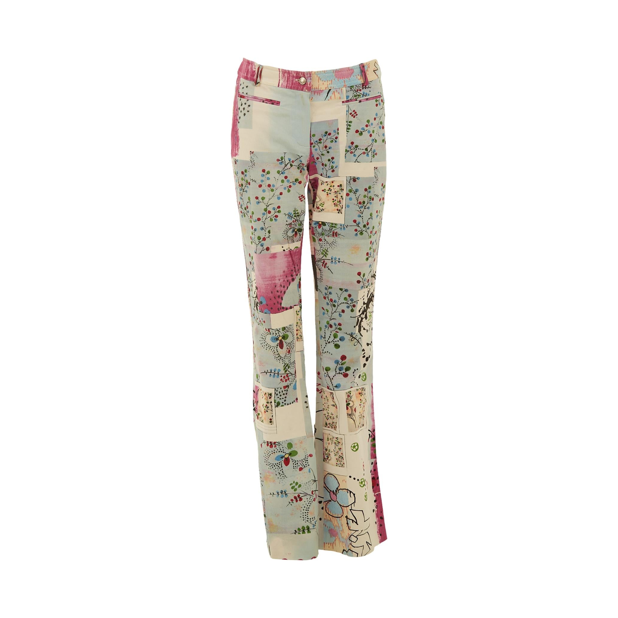 Dior Filth Print Flare Pants – Treasures of NYC