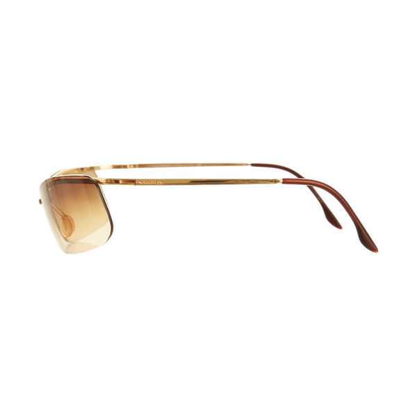 Chanel Brown Micro Sunglasses