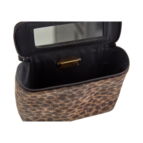 Loewe Cheetah Print Mini Top Handle Bag
