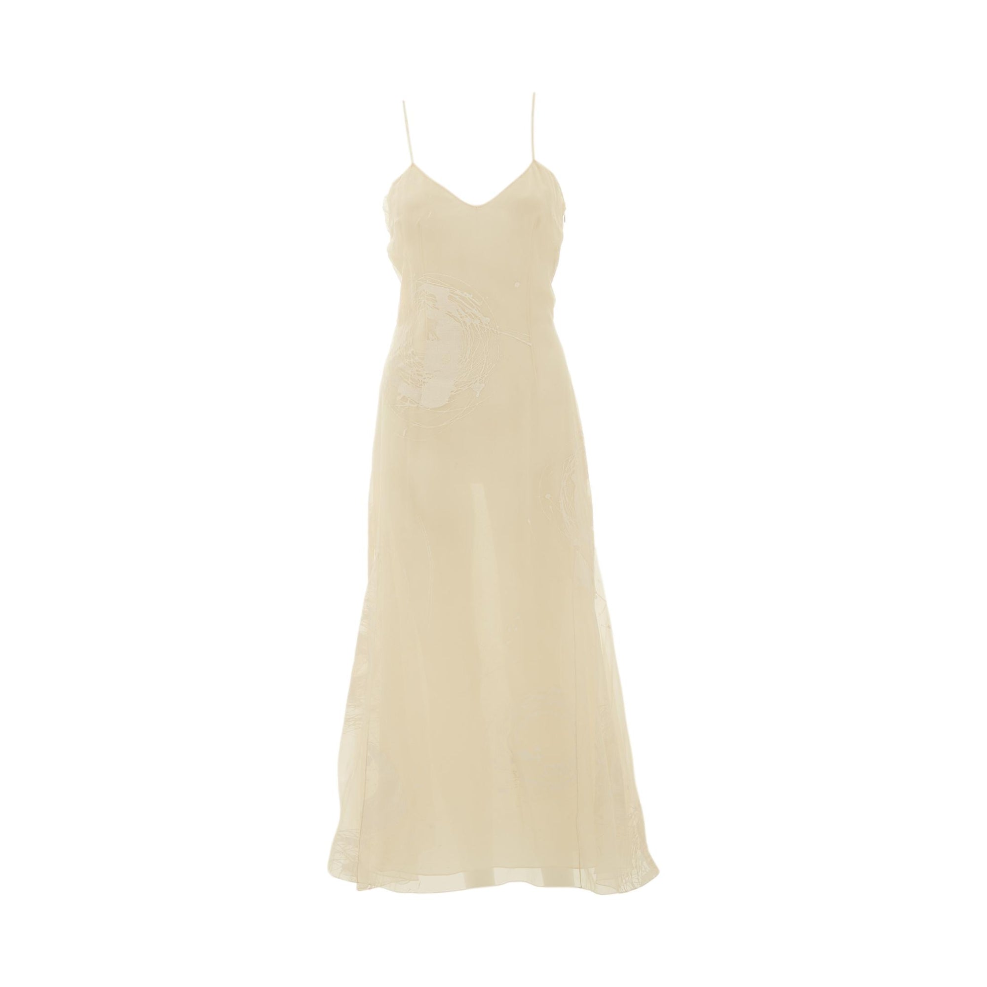 dior cream dress Dior Cream Paint Print Dress