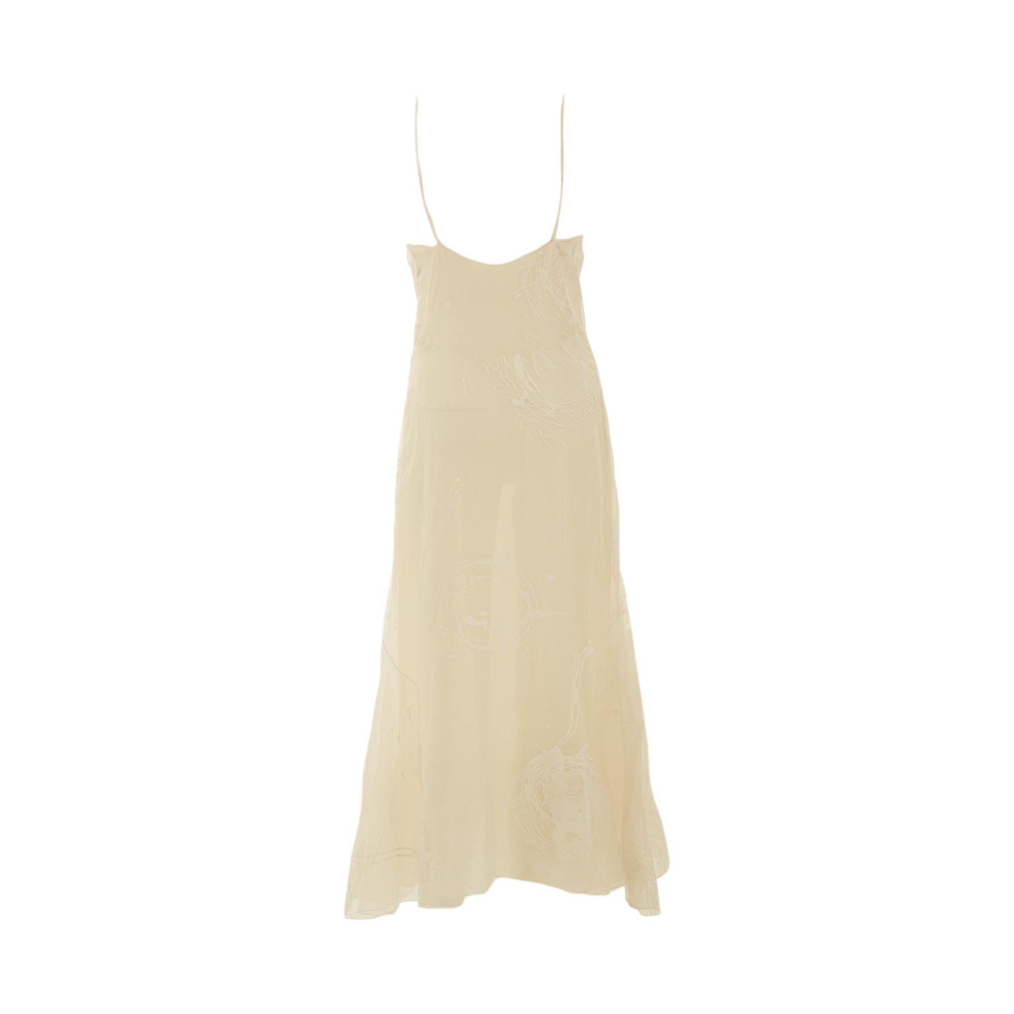 Dior Cream Paint Print Dress Treasures of NYC Dior Cream Paint Print Dress Treasures of NYC