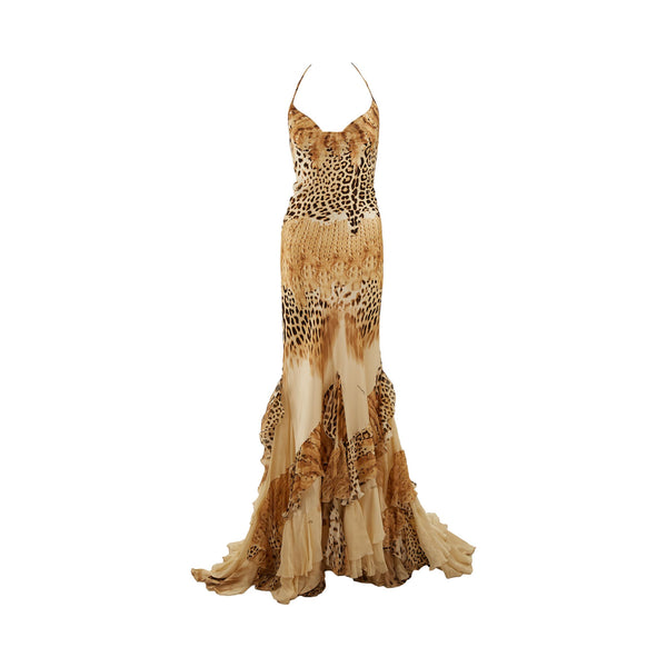 Roberto Cavalli Cheetah Print Gown Roberto Cavalli Cheetah Print Gown