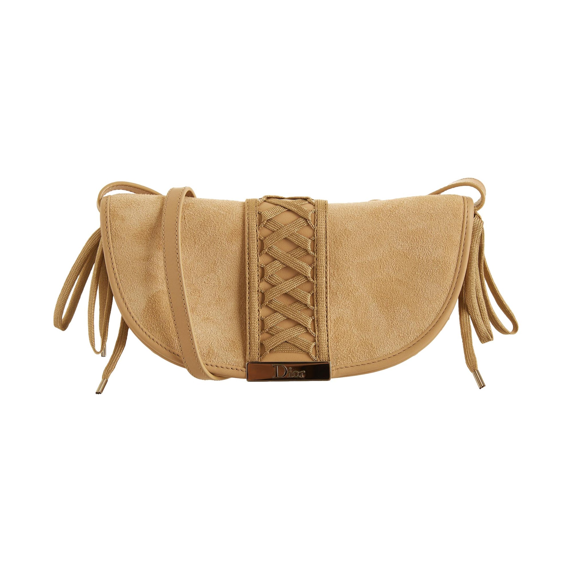 Dior Tan Mini Corset Shoulder Bag