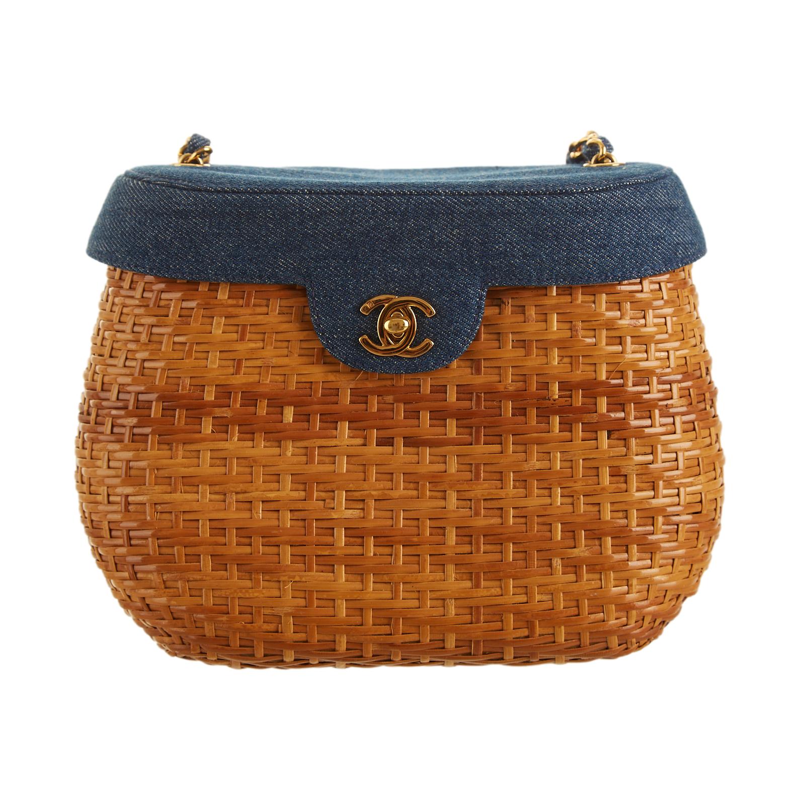 Chanel Basket Chain Shoulder Bag