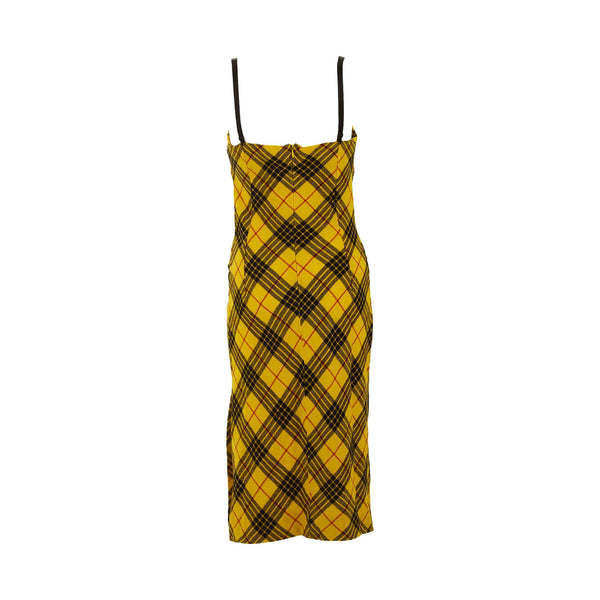Dolce & Gabbana Yellow Plaid Dress Treasures of NYC Dolce & Gabbana Yellow Plaid Dress Treasures of NYC
