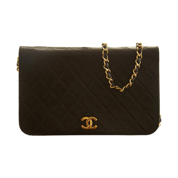 Chanel Black Quilted Chain Shoulder Bag