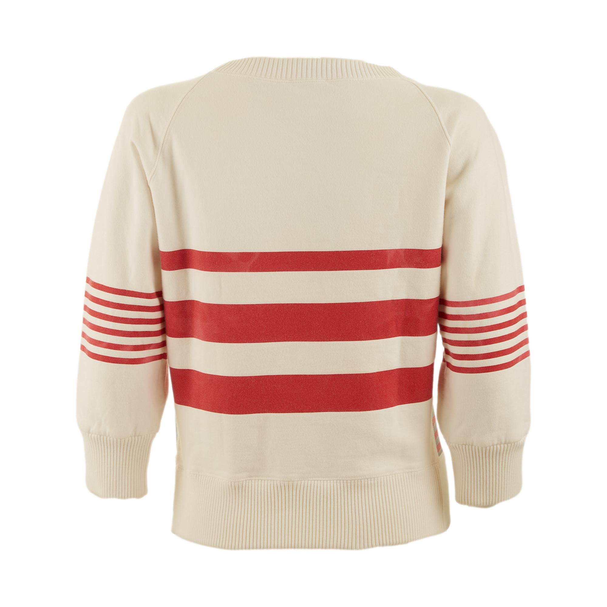 Chanel best sale sweatshirt cream