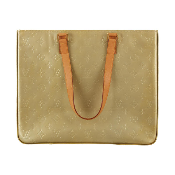 Louis Vuitton Green Monogram Vernis Shoulder Bag
