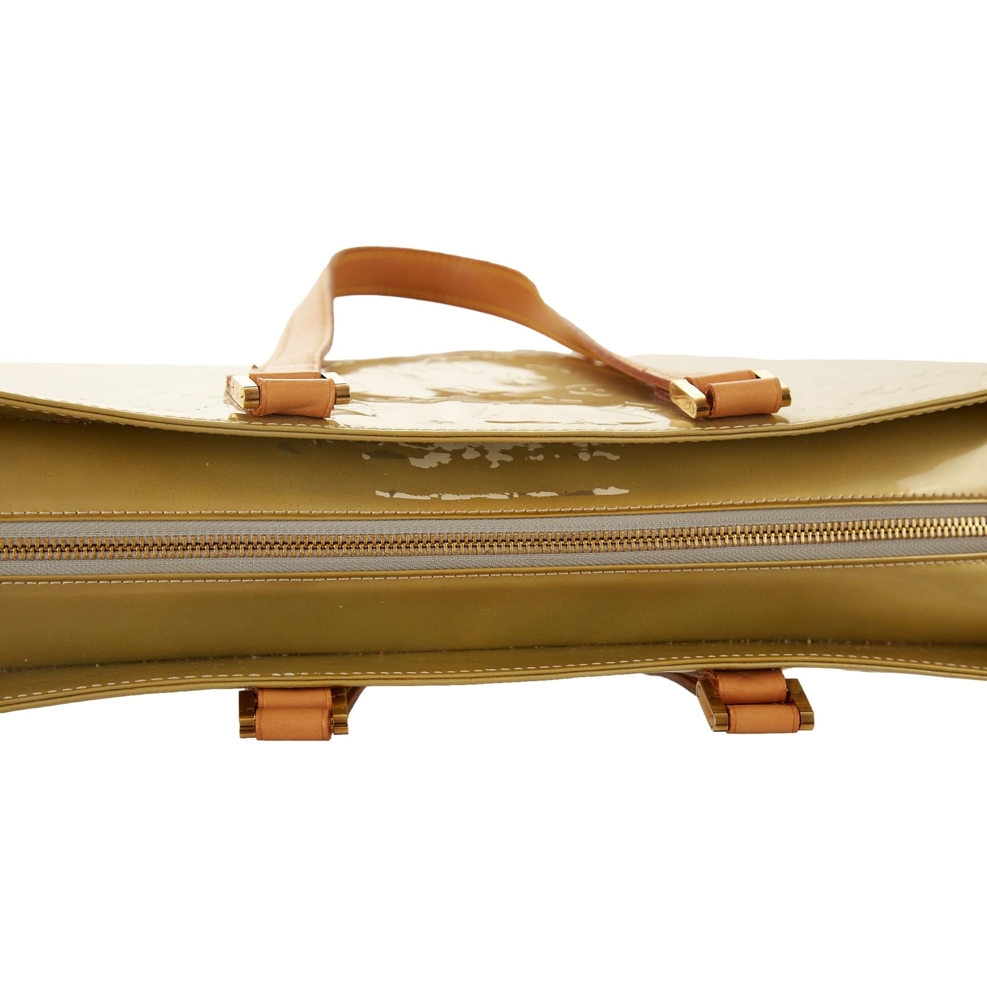 Vintage Louis Vuitton Tan Monogram Vernis Shoulder Bag – Treasures of NYC