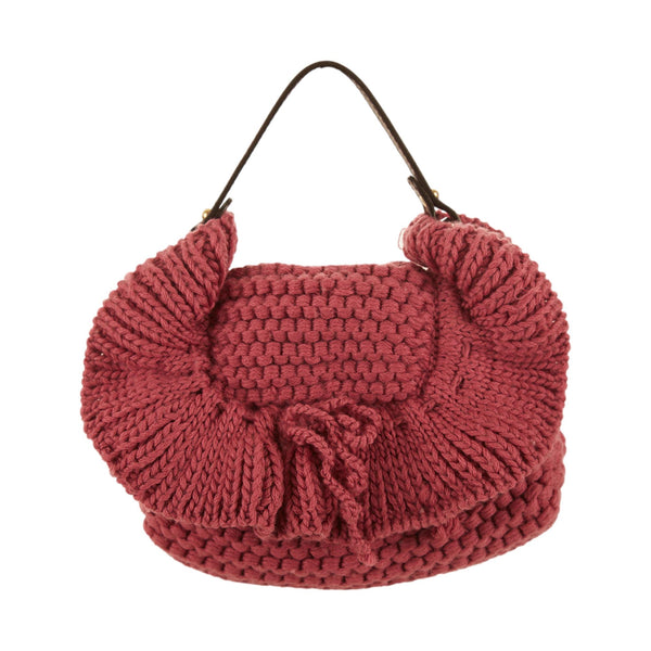 Fendi Pink Mini Crochet Bag
