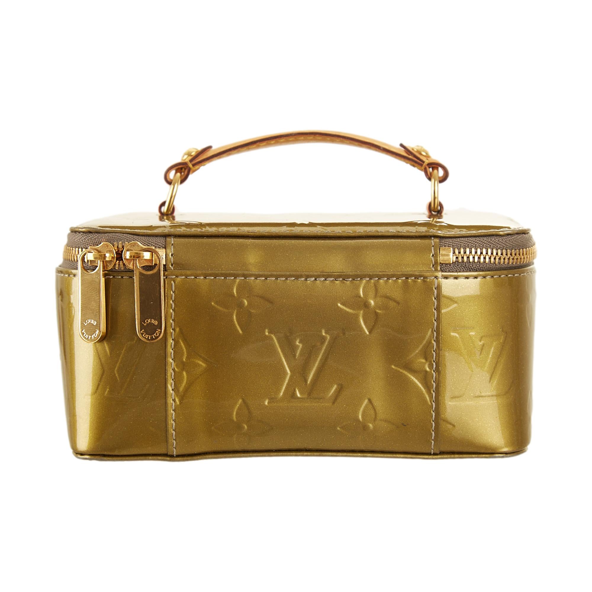 Louis Vuitton Green Mini Vanity Bag – Treasures of NYC