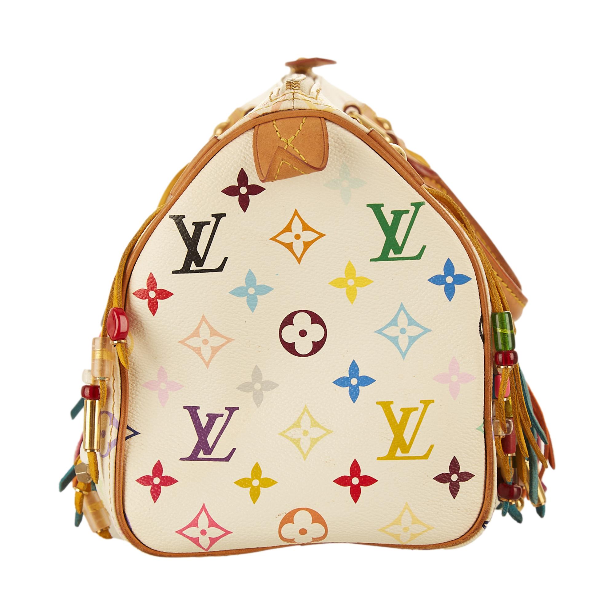 Louis Vuitton Multicolor Fringe Charm Speedy – Treasures of NYC