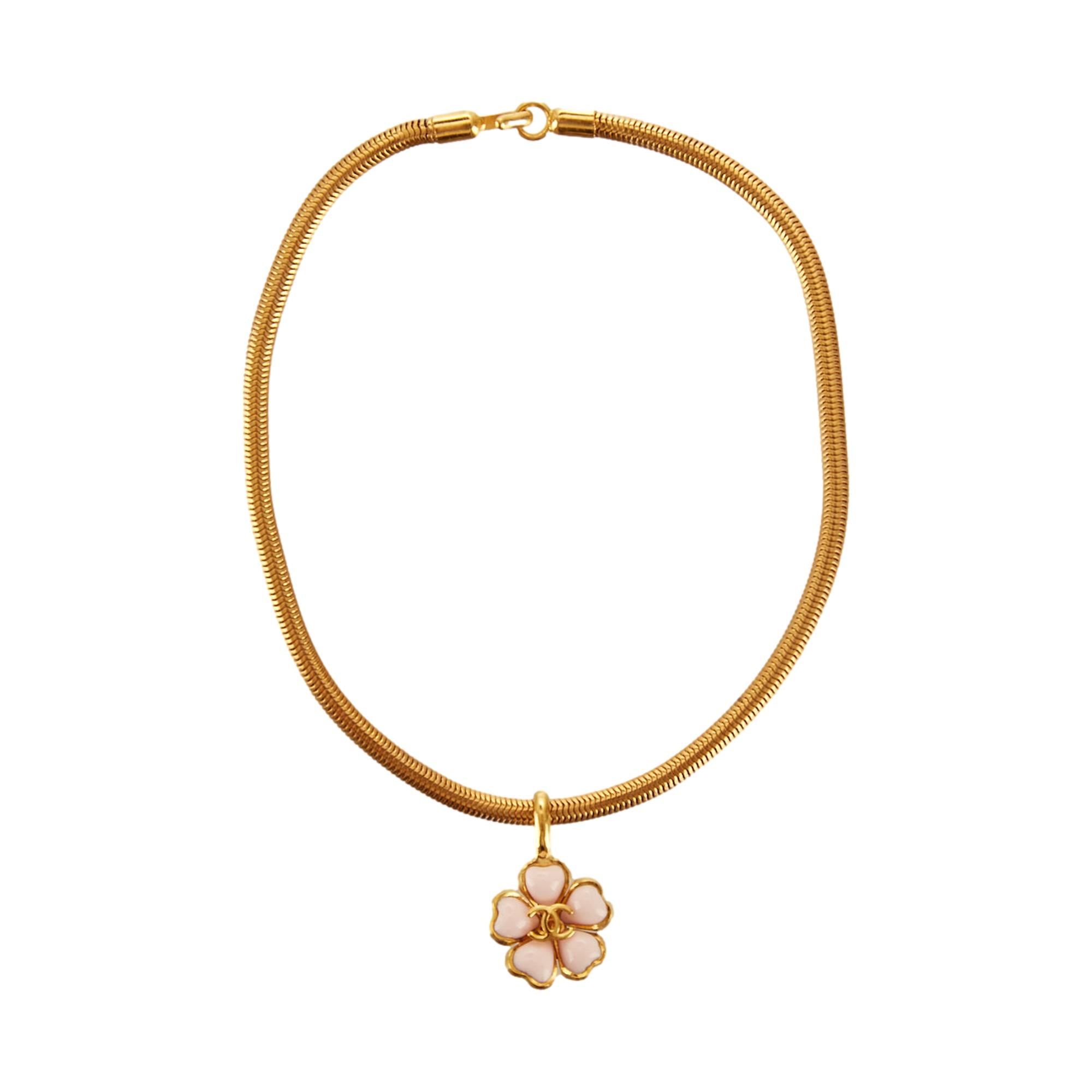 Chanel Gold Flower Choker – Treasures of NYC