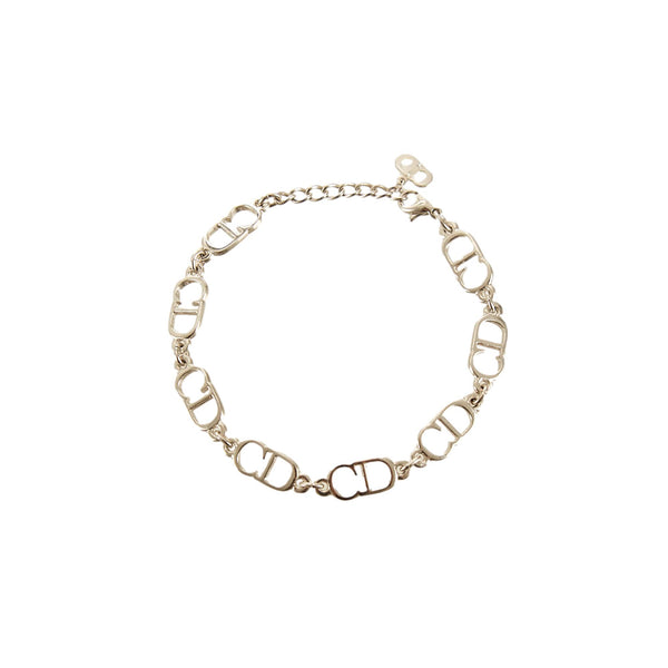 Dior silver store chain bracelet