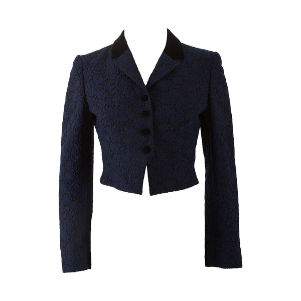 Moschino Navy Floral Jacket