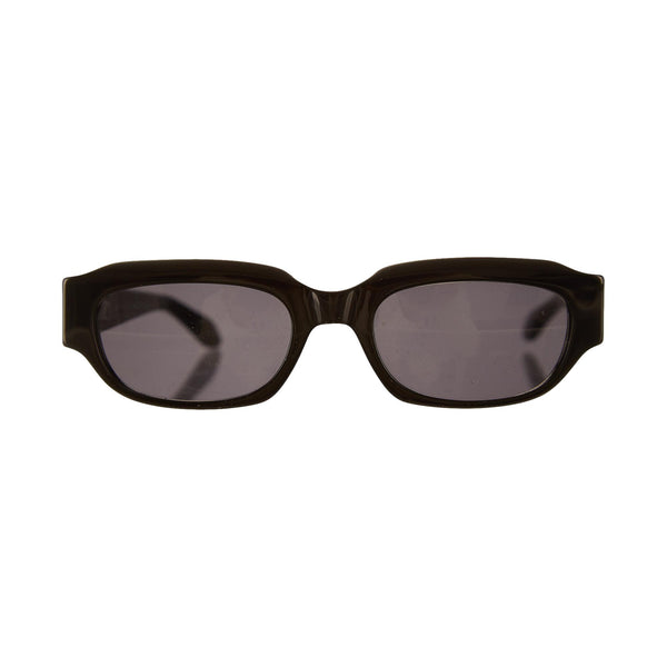 Gucci Black Logo Micro Sunglasses